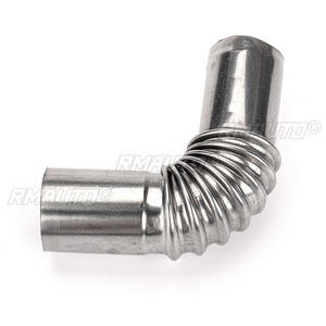 2/4/6 piezas Conector de escape en codo de 24 mm para conducto de ventilación de aire de calefactor de coche, para calefactor diésel de estacionamiento Webasto Eberspaecher - Product Image 3