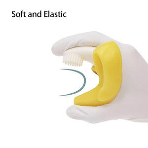 Jouet d'apprentissage pour bébé, brosse à dents en silicone sans BPA, <span class=keywords><strong>anneau</strong></span> à mâcher en silicone souple, <span class=keywords><strong>anneau</strong></span> <span class=keywords><strong>de</strong></span> <span class=keywords><strong>dentition</strong></span> apaisant - Product Image 5