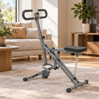Appareil de cardio-training à faible impact pour la maison, respectueux des genoux, avec siège réglable, guidon en mousse, pédales antidérapantes, compact, pour salle de sport, OEM ODM
