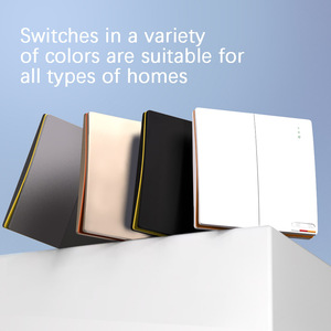 Giá sỉ công tắc và ổ cắm điện gia dụng thiết kế mỏng, mặt phẳng lớn, chất liệu PC, công tắc điện 250V - Product Image 6