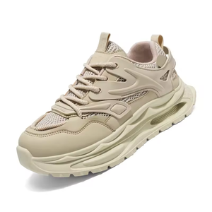 Chaussures décontractées pour hommes tendance 2025, chaussures de course légères en maille respirante à semelle épaisse, chaussures de sport de haute qualité, baskets tendance - Product Image 6