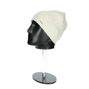 Bonnet en tricot crème pour femme, chaud et confortable pour l'hiver - Product Image 2
