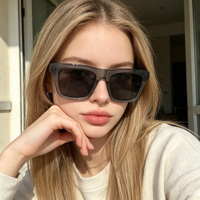 Lunettes de soleil personnalisées pour homme, OEM, de luxe, en acétate, polarisées 2026, vente en gros, lunettes carrées pour femme