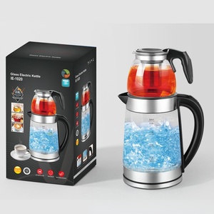 <span class=keywords><strong>Bollitore</strong></span> <span class=keywords><strong>Elettrico</strong></span> in Vetro a Doppio Strato da 2L <span class=keywords><strong>con</strong></span> <span class=keywords><strong>Infusore</strong></span>, Temperatura Costante, per Tè e Caffè - Product Image 6