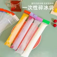 Sachets d'emballage pour gelée, moules à glaçons, sachets pour sucettes glacées avec fermetures à glissière, tubes de congélation pour collations saines, jus et smoothies