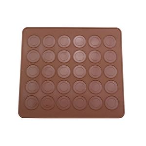 Tapis de cuisson en silicone personnalisés avec logo, résistants à la chaleur, petits, ronds, pour pâtisserie, avec cercles - Product Image 1