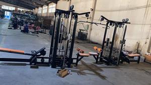 A061 Entrenador multifuncional Equipo de gimnasio 8 estaciones <span class=keywords><strong>gimnasion</strong></span> multi 8 estación máquina jungla estación Multi Jungle 8 Stacks - Product Image 6