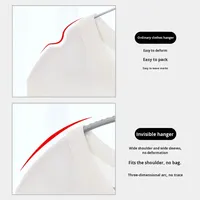 Cintres larges pour adultes, épaissis et antidérapants, pour l'organisation de la garde-robe, séchoir à vêtements durable de haute qualité