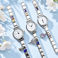 Reloj Italiano de Acero Inoxidable, Resistente al Agua, con Correa de 20mm, Esfera de Cuarzo Analógica Cuadrada de Aleación, 46mm, Precio de Fábrica, Personalizable