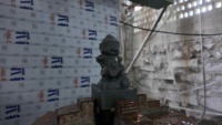 Fresadora CNC de 5 Ejes de Alta Precisión Jinzuan para Piedra, Máquina de Grabado Vertical para Granito, Esculturas 3D Pequeñas