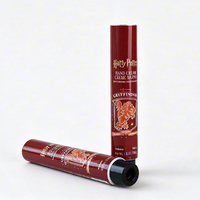 Tube souple en aluminium de qualité cosmétique pour emballage de lotion de soin personnel, adaptable à tous types de bouchons