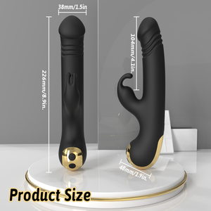 Potente stile coniglio vibratore in Silicone massaggio femminile Sextoys G Spot Clitoris stimolatore del sesso giocattolo per donna - Product Image 2