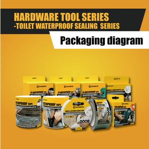 เทปซ่อมแซมกันน้ำแบบหนาพิเศษ <span class=keywords><strong>ปิด</strong></span>รอยรั่วได้ทันที ผลิตจากยาง ขนาด 10 ซม. x 1.5 ม. เทปปิดรอยต่อกันน้ำสำหรับท่อ - Product Image 6