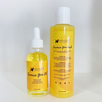 Gel lavant Yoni pour femmes, 100% curcuma, ingrédients à base de plantes, pH équilibré, pour la santé intime féminine, vente en gros