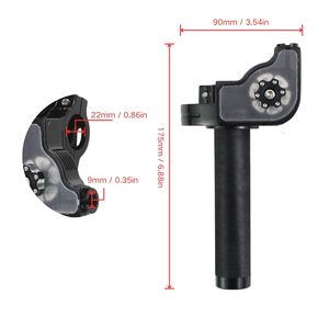 <span class=keywords><strong>Poignée</strong></span> de gaz rapide universelle haute performance 7/8 BR02100 en aluminium CNC pour moto tout-terrain, pit bike, scooter, vélo <span class=keywords><strong>électrique</strong></span> - Product Image 6