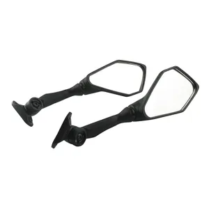 Rétroviseurs latéraux de moto noirs pour Kawasaki Ninja 300R, EX300, ABS Ninja ZX6R, 636, 2013, 2014, 2015, 2 pièces