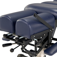 Table de traitement réglable manuellement, lit de massage portable pour physiothérapie, table de chiropratique, table de spa et de beauté