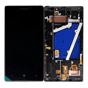 5.0 LCD触摸屏，带框架，用于诺基亚Lumia 930 LCD显示屏，带数字化仪组件，带框架更换