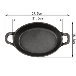 Plats <span class=keywords><strong>de</strong></span> service ovales en fonte <span class=keywords><strong>pour</strong></span> buffet - Product Image 6