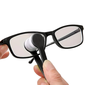 Chiffon de nettoyage pour lentilles multifonctionnel créatif et portable, nettoyant pour <span class=keywords><strong>lunettes</strong></span>, motif circulaire anti-rayures, coupe droite, 7*2*2.5, nombre de <span class=keywords><strong>lingettes</strong></span> - Product Image 2