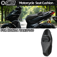 Coussin de siège imperméable et confortable d'origine pour moto Honda VARIO 160 avec support lombaire et housse de siège