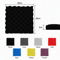 Panneau en mousse insonorisante en PU, mousse absorbante du son, mousse insonorisante pour studio