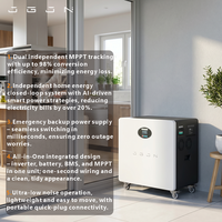 JGJN JB-8000 Directo de Fábrica JGJN HB8k 8KW 16KWh Sistema de Almacenamiento de Energía Doméstico Todo en Uno LiFePO4 IP65 UPS de Milisegundos Certificado CE TUV UN38.3