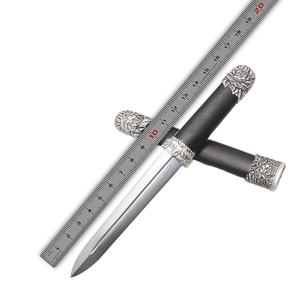 Couteau tactique de survie Fan Lihua Sword, lame droite à pointe clip, manche en noyer G10, acier inoxydable de haute qualité, étui, DIY, OEM - Product Image 6