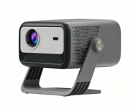 Projecteur portable haute luminosité multi-lentilles pour films en extérieur, idéal pour les fêtes et le camping