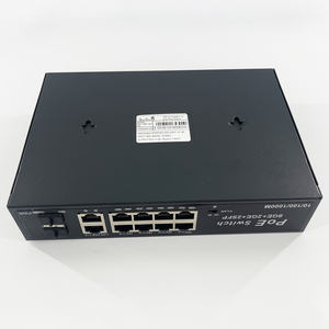 สวิตช์ PoE 8พอร์ตพร้อมอัปลิงค์กิกะบิตสวิตช์เครือข่าย10/100ม. สำหรับแหล่งจ่ายไฟภายนอกของ<span class=keywords><strong>กล้อง</strong></span> <span class=keywords><strong>Hikvision</strong></span> - Product Image 3