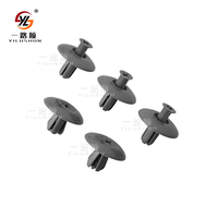Fixations C33 : Clips et boulons de pare-chocs, clips et rivets en plastique pour automobile, rivets de roue en plastique