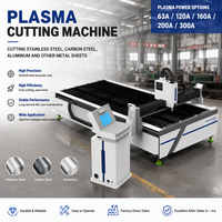 Machine de découpe plasma CNC de table 1500*3000mm avec découpeuse laser pour acier inoxydable et aluminium, prix compétitif, du fabricant
