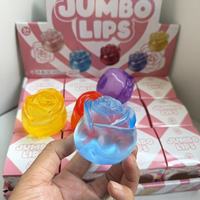 Botu 12 pièces/boîte Jouets Squishy à presser Fleur Rose Saint-Valentin à remontée lente Anti-stress Cadeau de fête de la Saint-Valentin