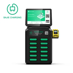 Easy Rent Easy Return 12 slots sharing Charging station for Club Mobile Charging Shared Rental Power Bank Station