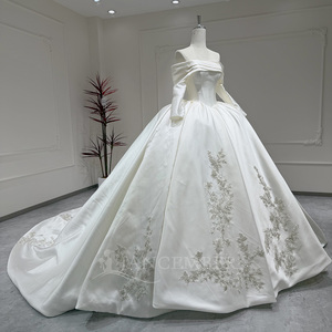 <span class=keywords><strong>Robe</strong></span> de mariée sans bretelles Xx50 avec broderie de sequins et dos lacé pour cérémonie <span class=keywords><strong>civile</strong></span> Vestido De Noiva Jancember - Product Image 5