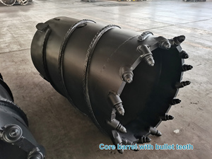 OEM Bauer Soilmec أدوات الحفر الأساسية برميل دلو الصخور مع رصاصة أسنان الصخور الأساسية برميل الأساسية دلو الحفر برميل - Product Image 6