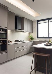 Latest Design Smart Living Room Home Furniture Modern Luxury Built-in <b>Light</b> bar <b>TV</b> Stand <b>TV</b> Cabinet - Product Image 3