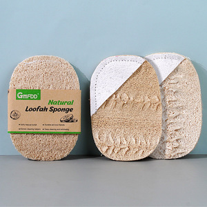 Wholesale 100% Biodegradable Natural Loofah Sponge Effective Dishwashing Luffa Scourer <strong>Scrub</strong> <strong>Brush</strong> Model BM-12 Cleaning <strong>Brushes</strong> - Product Image 5