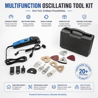 Outil oscillant multifonction électrique industriel 2026 pour carrelage et bois, avec moteur sans balais, capacité de coupe de 140 mm