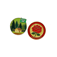 Produsen Desain Kustom Pribadi Buat Lencana Keamanan Logam Modern Imitasi Antik Anda Sendiri dengan Embos 3D Enamel