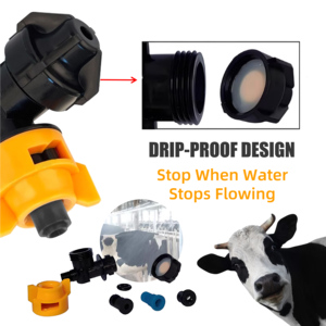 YUJIA <b>Head</b> Anti-drip Cow Nozzle Ranch Cooling Wide-angle Sprayer Cowshed Husbandry New Plastic PP 3 Months Warranty - Product Image 2