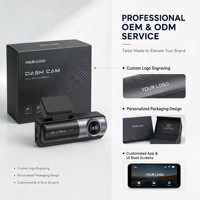 Caméra embarquée OEM/ODM 3,19 pouces 4K HD avant 1080P arrière double objectif WIFI avec surveillance de stationnement 24H, GPS et enregistrement en time-lapse DVR