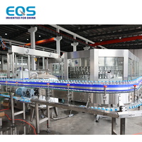Sistema de Producción de Agua Pura Monobloque de Proceso Completo, Desde la Purificación del Agua hasta el Embalaje en Cajas