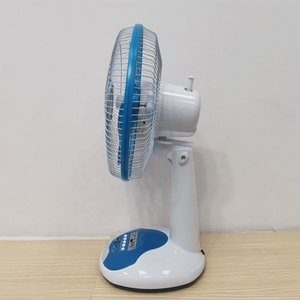 Lecteur de <span class=keywords><strong>radio</strong></span> MP3 12 ''16'' Led Light 12v Solar Rechargeable Table Fan Prix avec batterie Télécommande - Product Image 3
