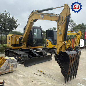 Excavatrice sur chenilles CAT 308E2 d'occasion, 8 tonnes, avec godet hydraulique pour la construction et les travaux de terrassement - Product Image 2