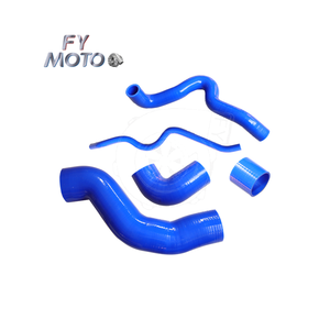 Kit de tubo de manguera de admisión de manguera Turbo Boost de silicona azul compatible con VW GOLF MK4 1,8 T 20V GTI K03 - Product Image 2