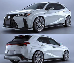 Kit de carrocería de alta calidad para <span class=keywords><strong>Lexus</strong></span> <span class=keywords><strong>UX</strong></span> Upgrade ART Style Auto Parts Ceja Rueda Labio delantero Faldones laterales Difusor Fibra de carbono o FRP - Product Image 3