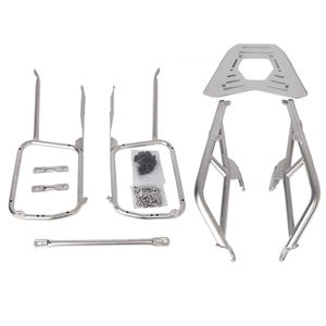 <span class=keywords><strong>Porte</strong></span>-bagages arrière pour moto en acier inoxydable argenté R1300, <span class=keywords><strong>porte</strong></span>-bagages pour moto - Product Image 1