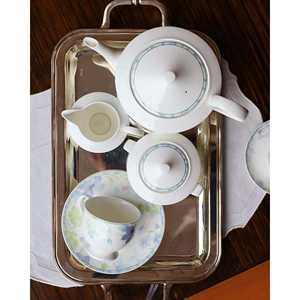 Juego de Té de Porcelana Japonesa Nerumi con Decoración Relucil, Decoración de Mesa y Accesorios para 12 Personas - Product Image 5