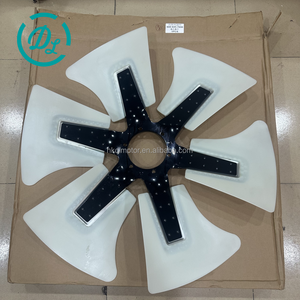 Pale de ventilateur de refroidissement moteur EexcavaStart 600-645-7850 de remplacement pour excavatrice SAA6D125E PC1250-8 et chargeuse WA450-6 6006457850 - Product Image 1